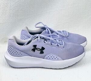 Under Armour Charged Surge 4 Wide Women’s 10.5 Purple Running Shoes 3028571